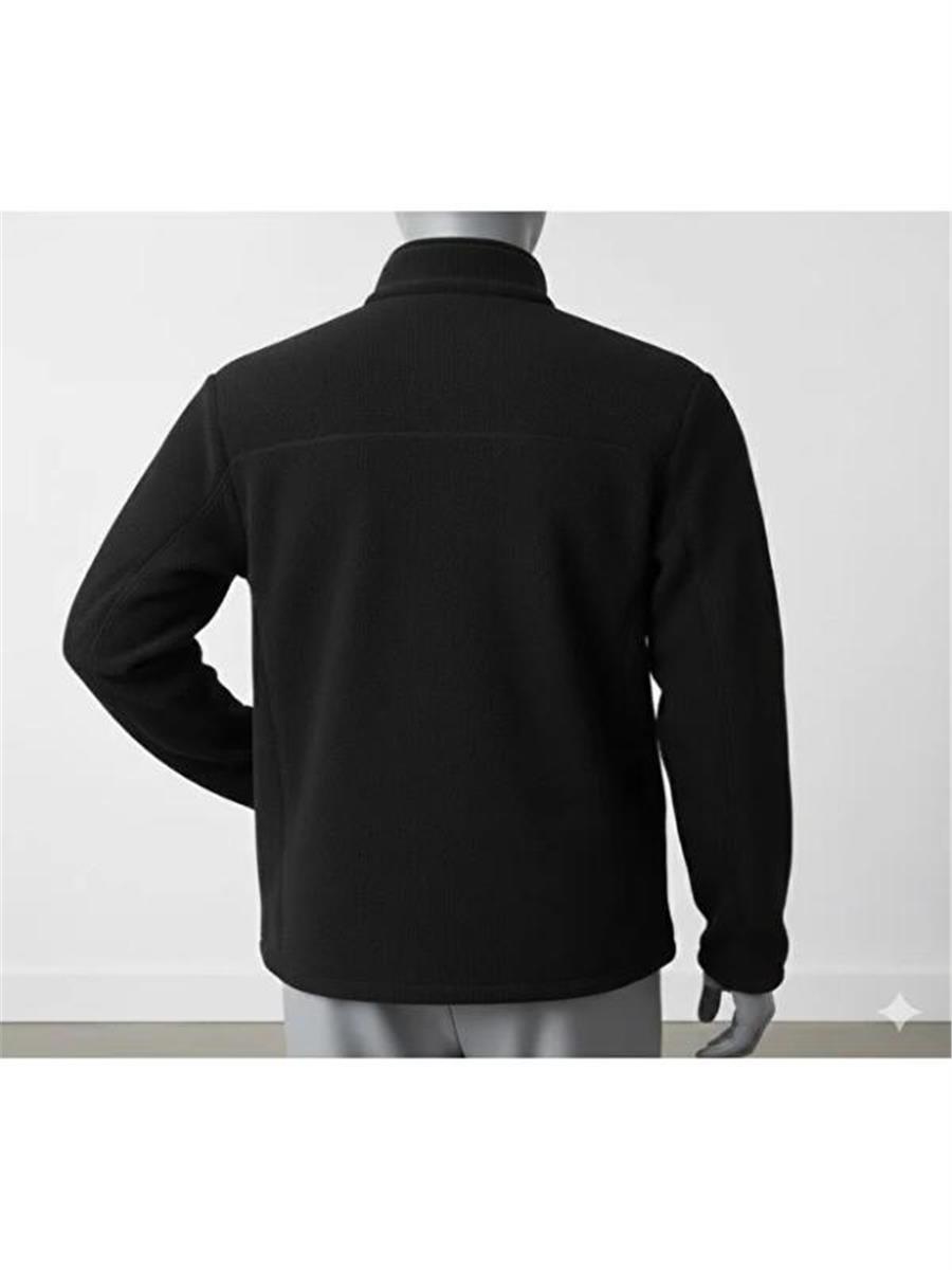 Polar 3 Cepli Siyah 290 gr/m Tam Fermuarlı